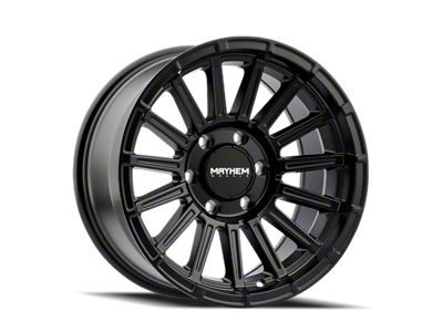 Mayhem Wheels Granite Satin Black 6-Lug Wheel; 17x9; 0mm Offset (10-24 4Runner)