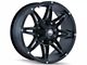 Mayhem Wheels Rampage Matte Black 6-Lug Wheel; 17x9; 13mm Offset (10-24 4Runner)