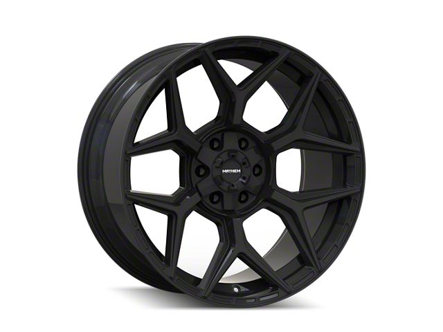 Mayhem Wheels Vanquish Gloss Black 6-Lug Wheel; 20x9; 0mm Offset (10-24 4Runner)