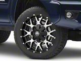 Mayhem Wheels Warrior Black Machined 6-Lug Wheel; 20x9; 18mm Offset (05-15 Tacoma)