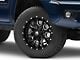 Mayhem Wheels Warrior Black Milled 6-Lug Wheel; 17x9; 18mm Offset (05-15 Tacoma)