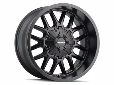 Mayhem Wheels Cogent Matte Black 6-Lug Wheel; 17x9; 13mm Offset (2024 Tacoma)