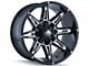 Mayhem Wheels Rampage Gloss Black Milled 6-Lug Wheel; 17x9; 13mm Offset (2024 Tacoma)