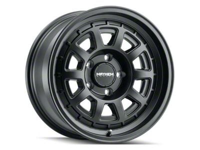 Mayhem Wheels Voyager Matte Black 6-Lug Wheel; 17x8.5; 0mm Offset (2024 Tacoma)