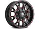 Mayhem Wheels Warrior Black with Prism Red 6-Lug Wheel; 20x9; 0mm Offset (2024 Tacoma)