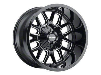 Mayhem Wheels Cogent Gloss Black Milled 6-Lug Wheel; 20x9; 18mm Offset (10-24 4Runner)