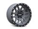 Mayhem Wheels Delta Matte Gunmetal 6-Lug Wheel; 17x9; -12mm Offset (03-09 4Runner)