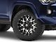 Mayhem Wheels Warrior Black Machined 6-Lug Wheel; 18x9; 18mm Offset (10-24 4Runner)