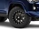 Mayhem Wheels Warrior Black Milled 6-Lug Wheel; 17x9; -12mm Offset (10-24 4Runner)