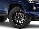 Mayhem Wheels Warrior Black Milled 6-Lug Wheel; 20x9; 18mm Offset (10-24 4Runner)