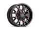 Mayhem Wheels Warrior Gloss Black Milled with Prism Red 6-Lug Wheel; 17x9; -12mm Offset (03-09 4Runner)