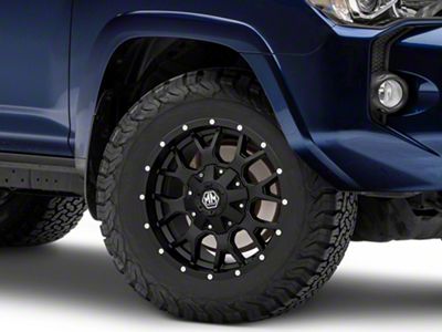 Mayhem Wheels Warrior Matte Black 6-Lug Wheel; 18x9; 18mm Offset (10-24 4Runner)