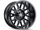 Mayhem Wheels Cogent Gloss Black Milled 6-Lug Wheel; 20x9; 18mm Offset (21-24 Bronco, Excluding Raptor)