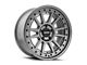 Mayhem Wheels Compass Matte Gunmetal 6-Lug Wheel; 17x9; -6mm Offset (22-24 Bronco Raptor)