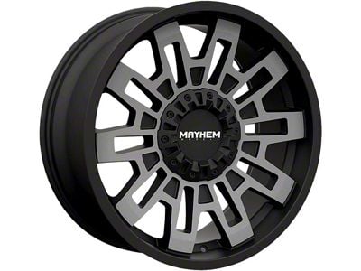 Mayhem Wheels Cortex Matte Black with Dark Tint 6-Lug Wheel; 20x10; -19mm Offset (21-24 Bronco, Excluding Raptor)