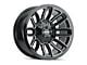 Mayhem Wheels Decoy Gloss Black Milled 6-Lug Wheel; 20x9; 18mm Offset (22-24 Bronco Raptor)