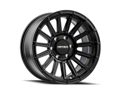 Mayhem Wheels Granite Satin Black 6-Lug Wheel; 17x9; 0mm Offset (22-24 Bronco Raptor)