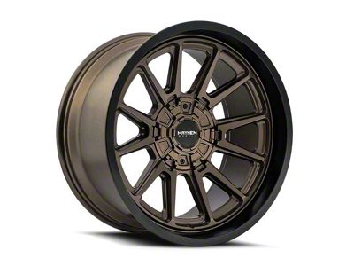 Mayhem Wheels Intrepid Matte Bronze 6-Lug Wheel; 20x9; 0mm Offset (21-24 Bronco, Excluding Raptor)