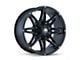 Mayhem Wheels Rampage Matte Black 6-Lug Wheel; 20x10; -25mm Offset (21-24 Bronco, Excluding Raptor)