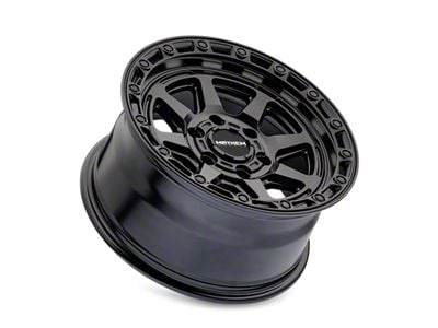 Mayhem Wheels Ridgeline Satin Black 6-Lug Wheel; 17x8.5; -6mm Offset (22-24 Bronco Raptor)