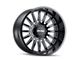 Mayhem Wheels Utopia Gloss Black Milled 6-Lug Wheel; 22x12; -44mm Offset (21-24 Bronco, Excluding Raptor)