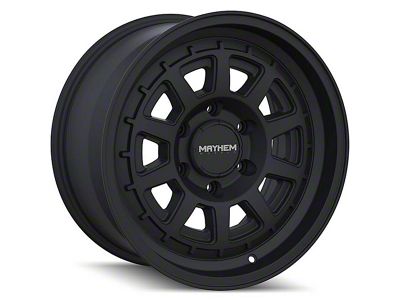 Mayhem Wheels Voyager Matte Black 6-Lug Wheel; 17x8.5; 0mm Offset (21-25 Bronco, Excluding Raptor)