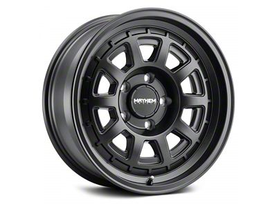 Mayhem Wheels Voyager Matte Black 6-Lug Wheel; 17x8.5; 18mm Offset (22-24 Bronco Raptor)