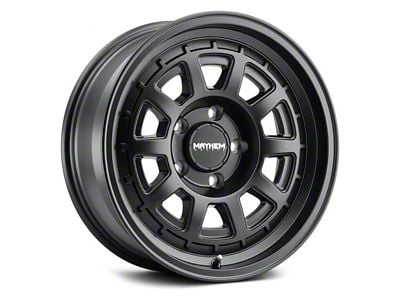 Mayhem Wheels Voyager Matte Black 6-Lug Wheel; 18x9; 0mm Offset (22-24 Bronco Raptor)