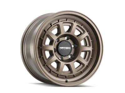 Mayhem Wheels Voyager Satin Dark Bronze Wheel; 15x7; 15mm Offset (84-01 Jeep Cherokee XJ)