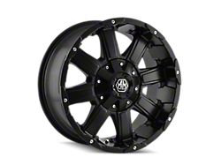 Mayhem Wheels Chaos Matte Black Wheel; 18x9; 18mm Offset (20-24 Jeep Gladiator JT)