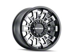 Mayhem Wheels Cortex Matte Black Machined Wheel; 17x9; -12mm Offset (20-24 Jeep Gladiator JT)