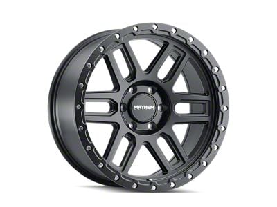 Mayhem Wheels Delta Matte Black Wheel; 20x9; 0mm Offset (20-24 Jeep Gladiator JT)