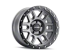 Mayhem Wheels Delta Matte Gunmetal Wheel; 17x9; -12mm Offset (20-25 Jeep Gladiator JT)