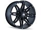 Mayhem Wheels Rampage Matte Black Wheel; 17x9; 18mm Offset (20-24 Jeep Gladiator JT)