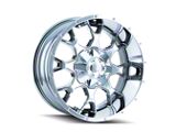 Mayhem Wheels Warrior Chrome Wheel; 18x9 (20-24 Jeep Gladiator JT)