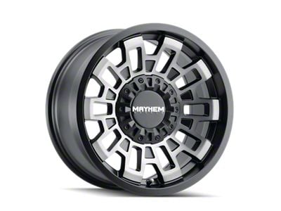 Mayhem Wheels Cortex Matte Black Machined Wheel; 20x10; -19mm Offset (22-24 Jeep Grand Cherokee WL)