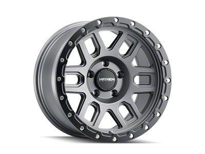 Mayhem Wheels Delta Matte Gunmetal Wheel; 17x9; -12mm Offset (99-04 Jeep Grand Cherokee WJ)