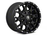 Mayhem Wheels Warrior Matte Black Wheel; 17x9; 18mm Offset (99-04 Jeep Grand Cherokee WJ)