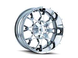 Mayhem Wheels Warrior Chrome Wheel; 18x9; 18mm Offset (97-06 Jeep Wrangler TJ)