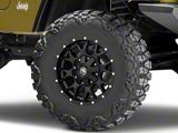 Mayhem Wheels Warrior Matte Black Wheel; 17x9; 18mm Offset (97-06 Jeep Wrangler TJ)