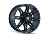 Mayhem Wheels Rampage Matte Black 6-Lug Wheel; 20x9; 18mm Offset (16-23 Tacoma)