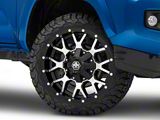 Mayhem Wheels Warrior Black Machined 6-Lug Wheel; 20x9; 18mm Offset (16-23 Tacoma)