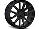 Mayhem Wheels Crossfire Gloss Black Milled 6-Lug Wheel; 20x9.5; 18mm Offset (17-24 Titan)