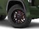 Mayhem Wheels Cogent Black with Prism Red 6-Lug Wheel; 20x9; 0mm Offset (22-24 Tundra)