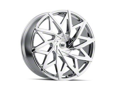 Mazzi Big Easy Chrome 6-Lug Wheel; 22x9.5; 30mm Offset (04-15 Titan)