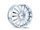 Mazzi Hype Chrome 6-Lug Wheel; 20x9; 30mm Offset (04-15 Titan)