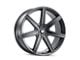 Mazzi Laguna Matte Black 6-Lug Wheel; 22x9.5; 30mm Offset (04-15 Titan)