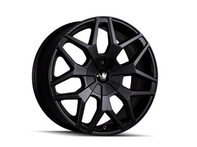 Mazzi Profile Matte Black 6-Lug Wheel; 20x8.5; 30mm Offset (04-15 Titan)