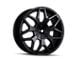 Mazzi Profile Matte Black 6-Lug Wheel; 20x8.5; 30mm Offset (04-15 Titan)