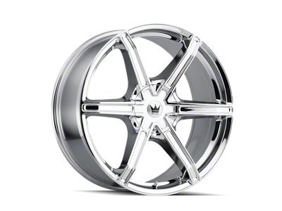 Mazzi Stilts Chrome 6-Lug Wheel; 18x8; 20mm Offset (04-15 Titan)